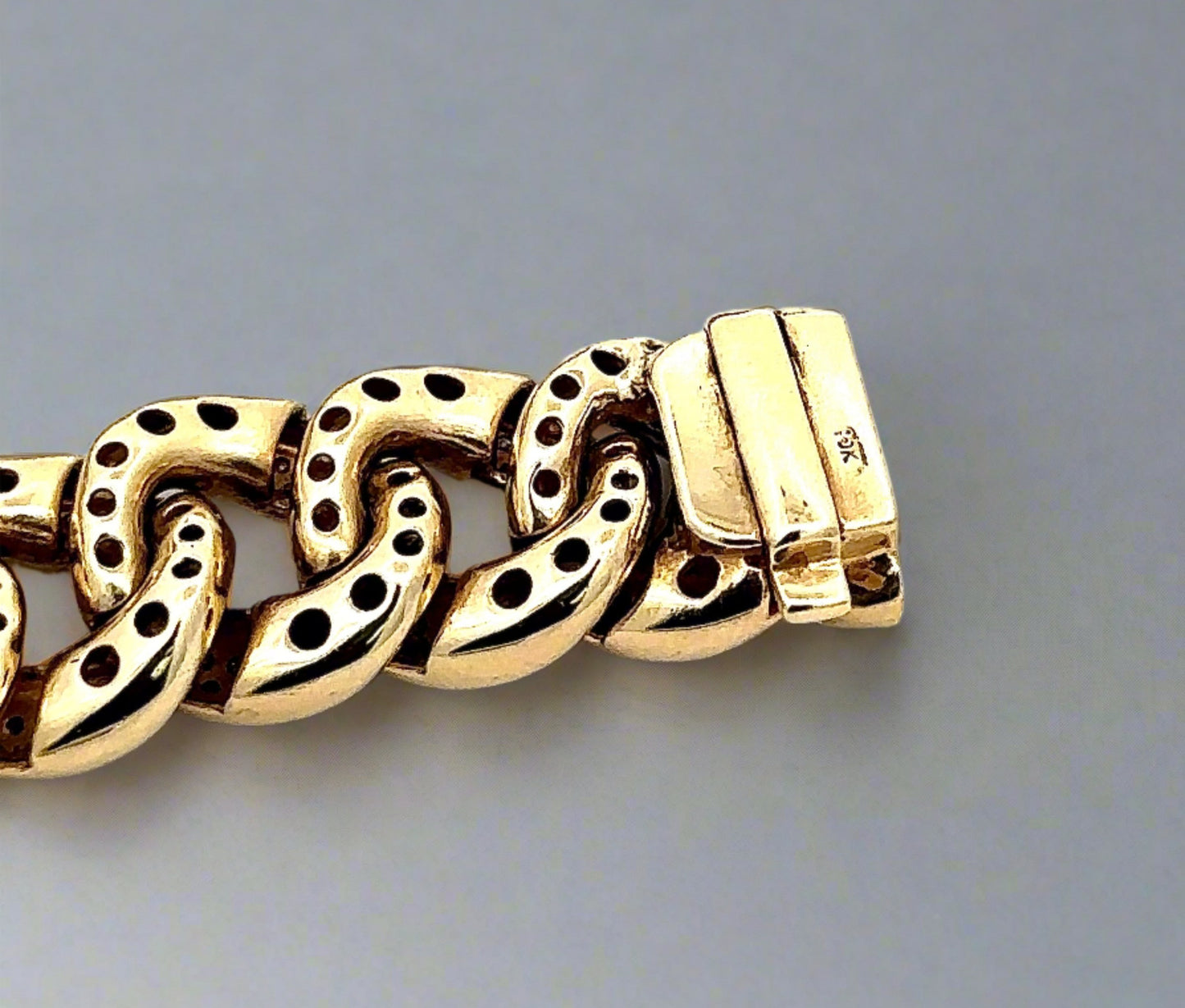 10K stamp on clasp