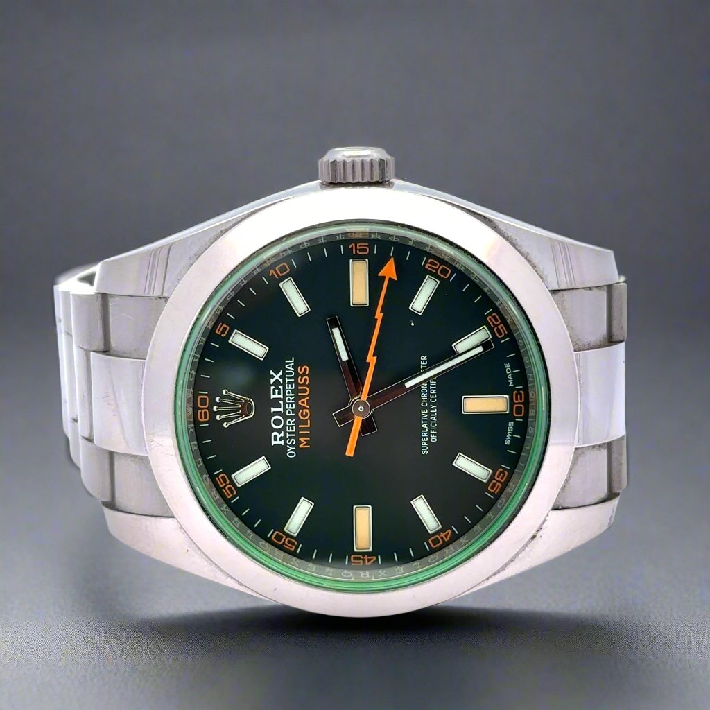 Watch on its side