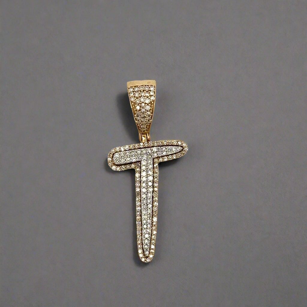 Front of T pendant