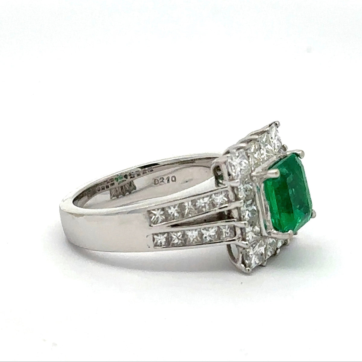 D210 stamp on inside of ring