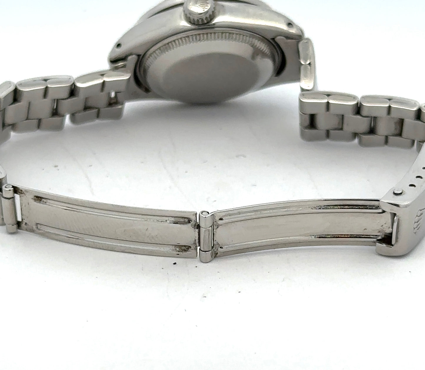 Rolex Vintage Lady Datejust 6916 26mm Stainless Steel Mother of Pearl 1.10TCW Diamond Watch