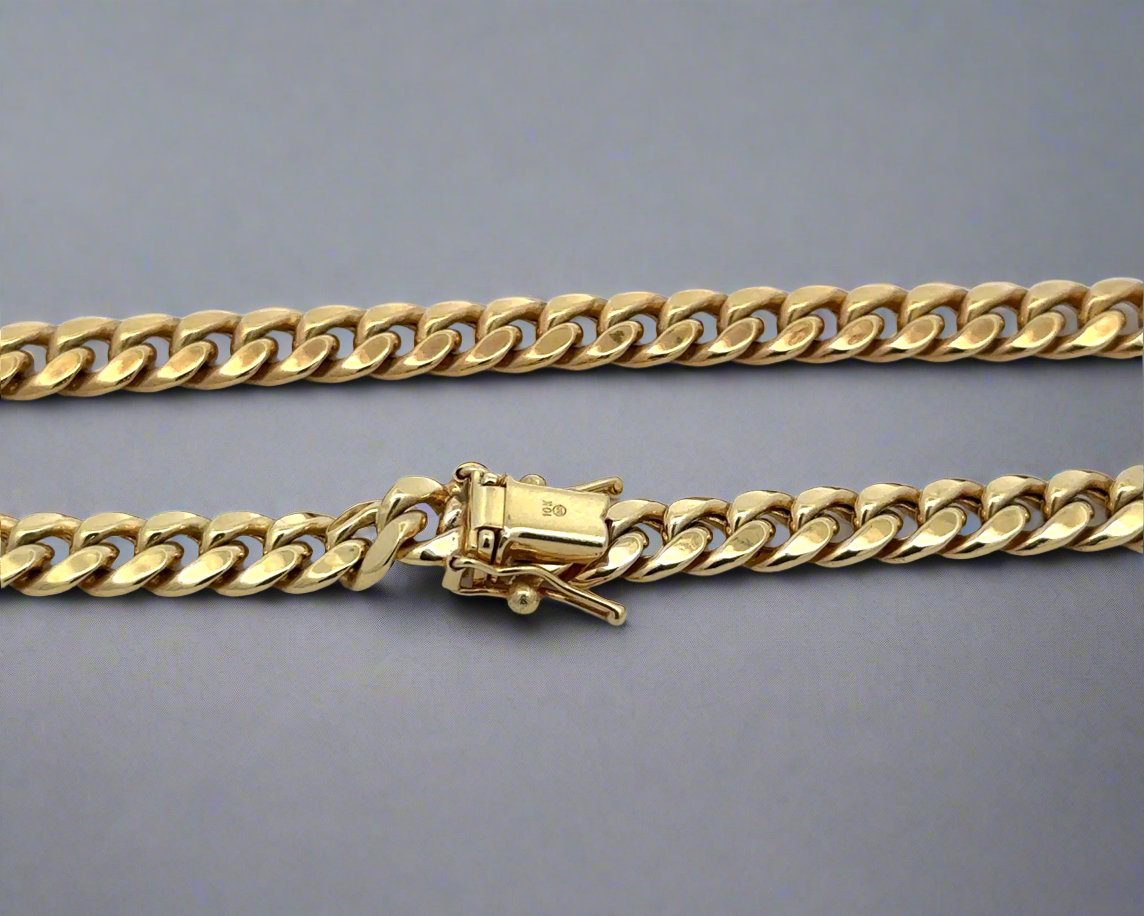 Back of clasp with 10K stamp