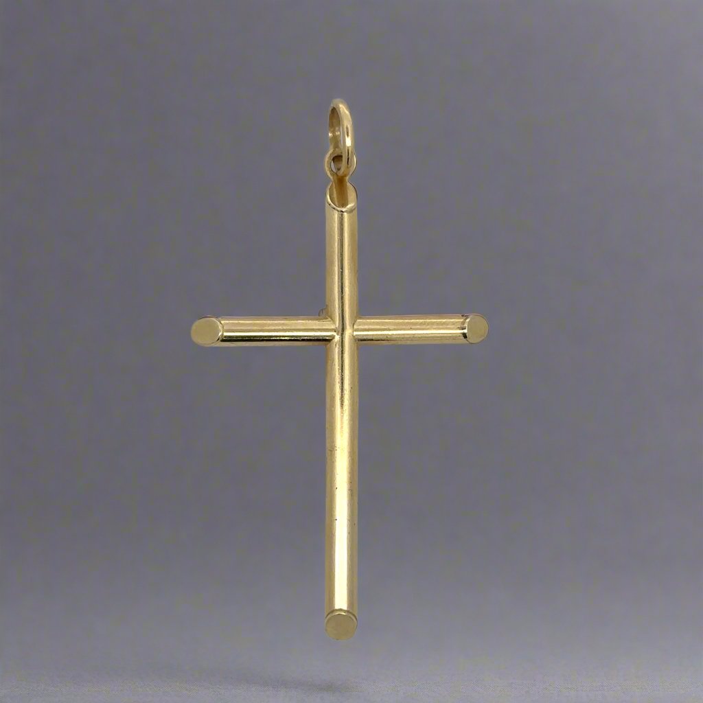 10K Yellow Gold Polished Cross Unisex Pendant – Steve's Pawn Shop