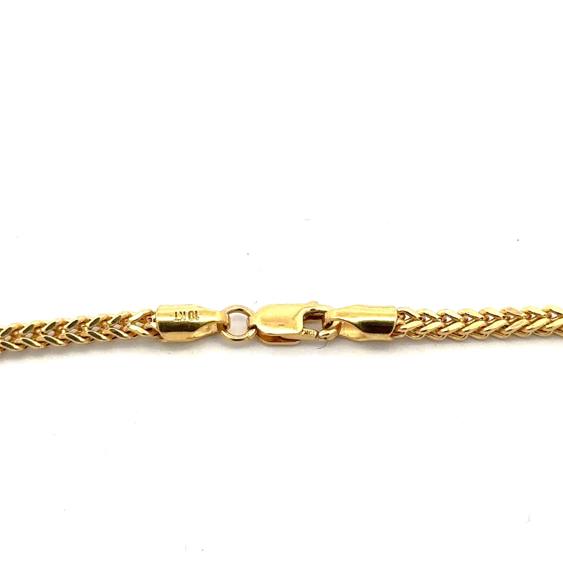 10k yellow gold lobster clasp