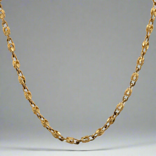 yellow gold turkish chain