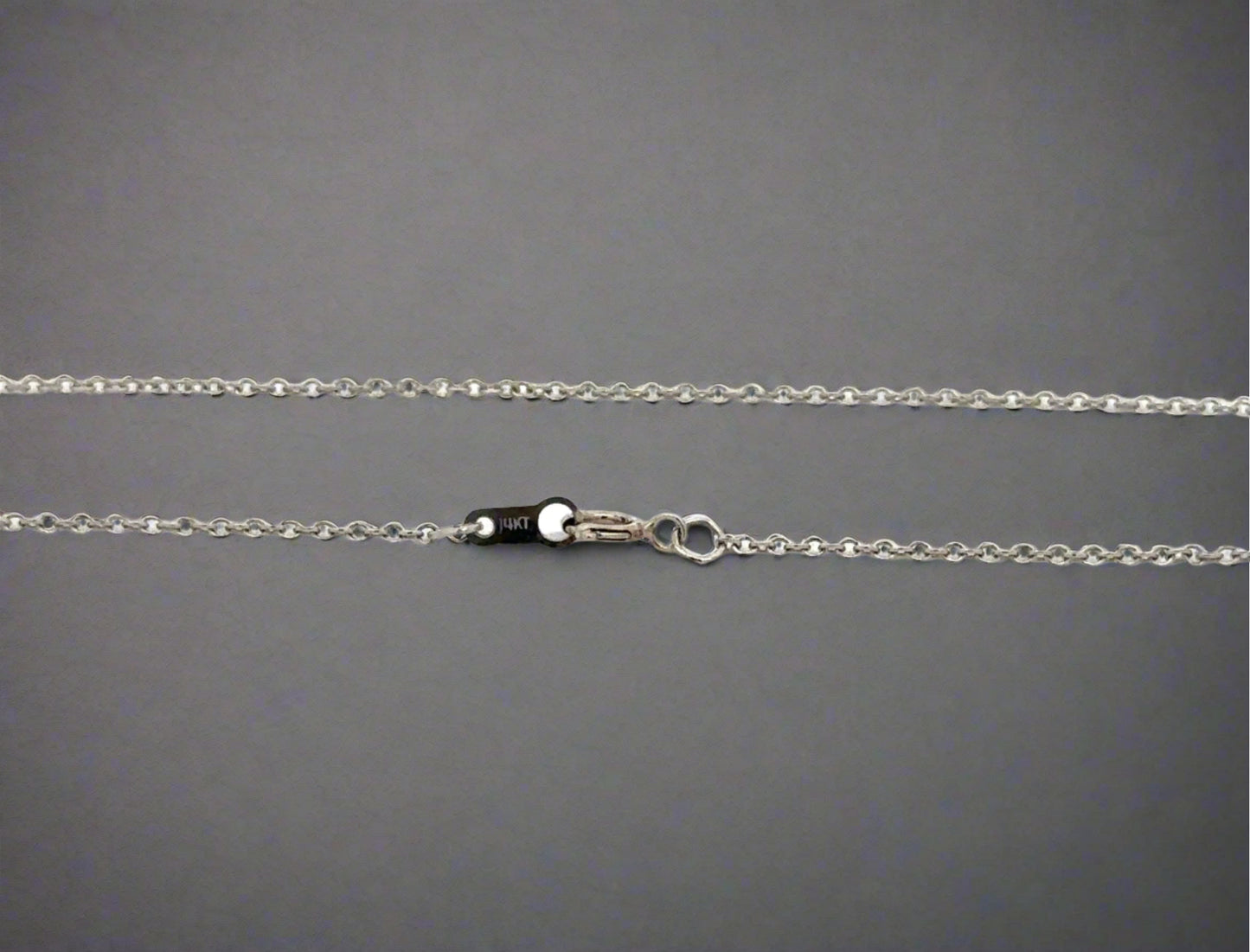 spring ring clasp with 14K stamp