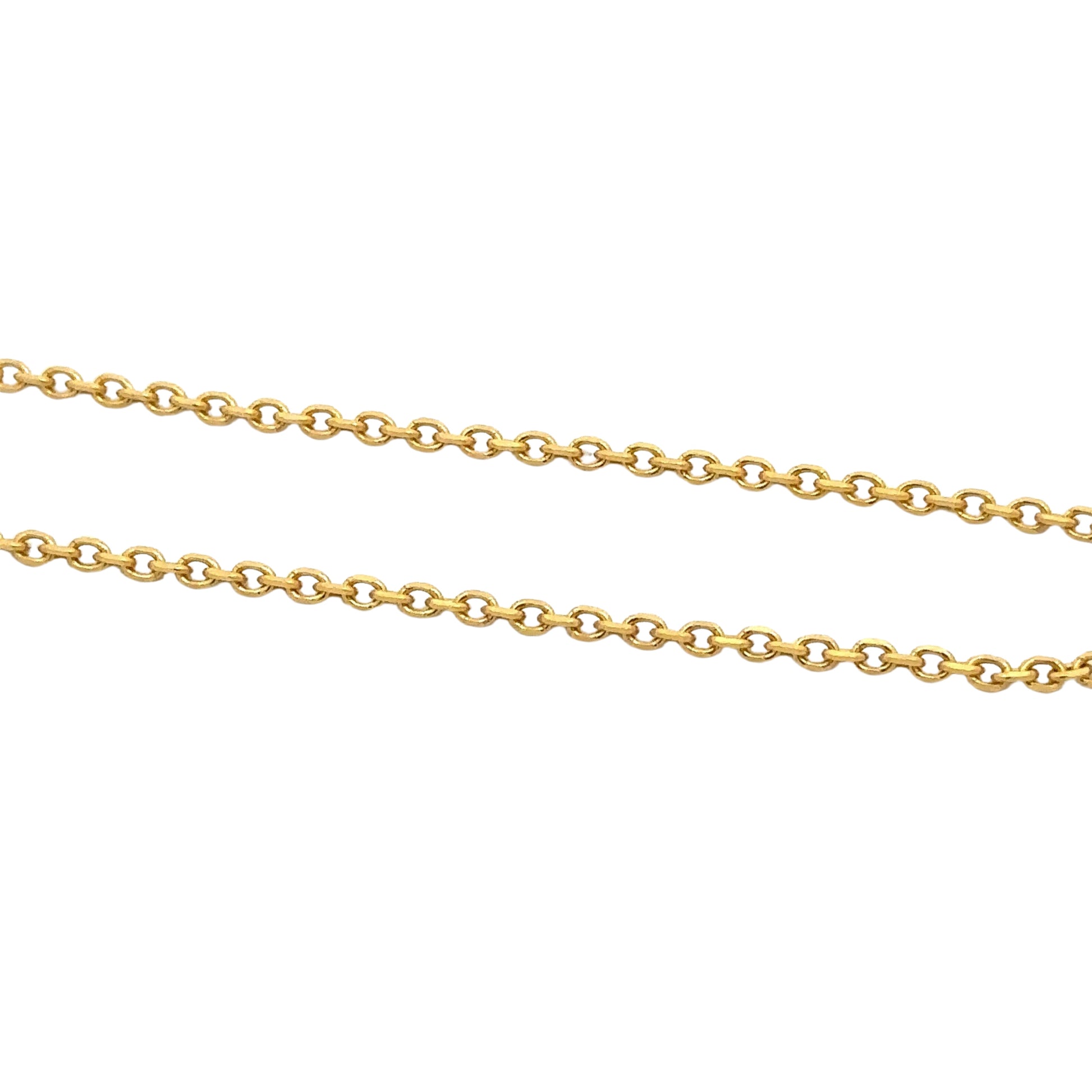 close up of link chain