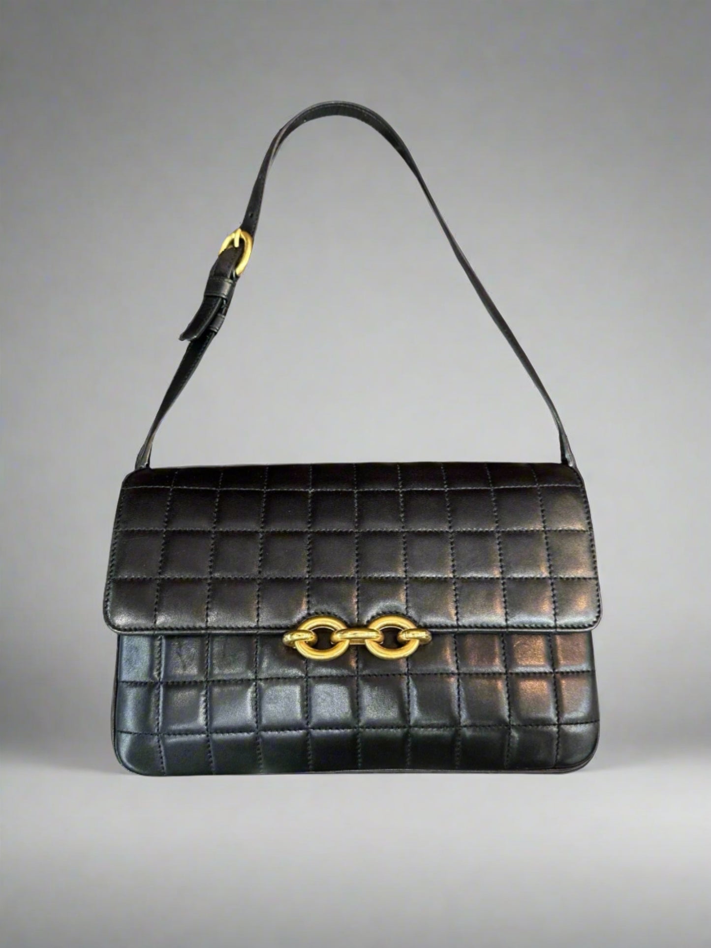 Front of bag with strap shown