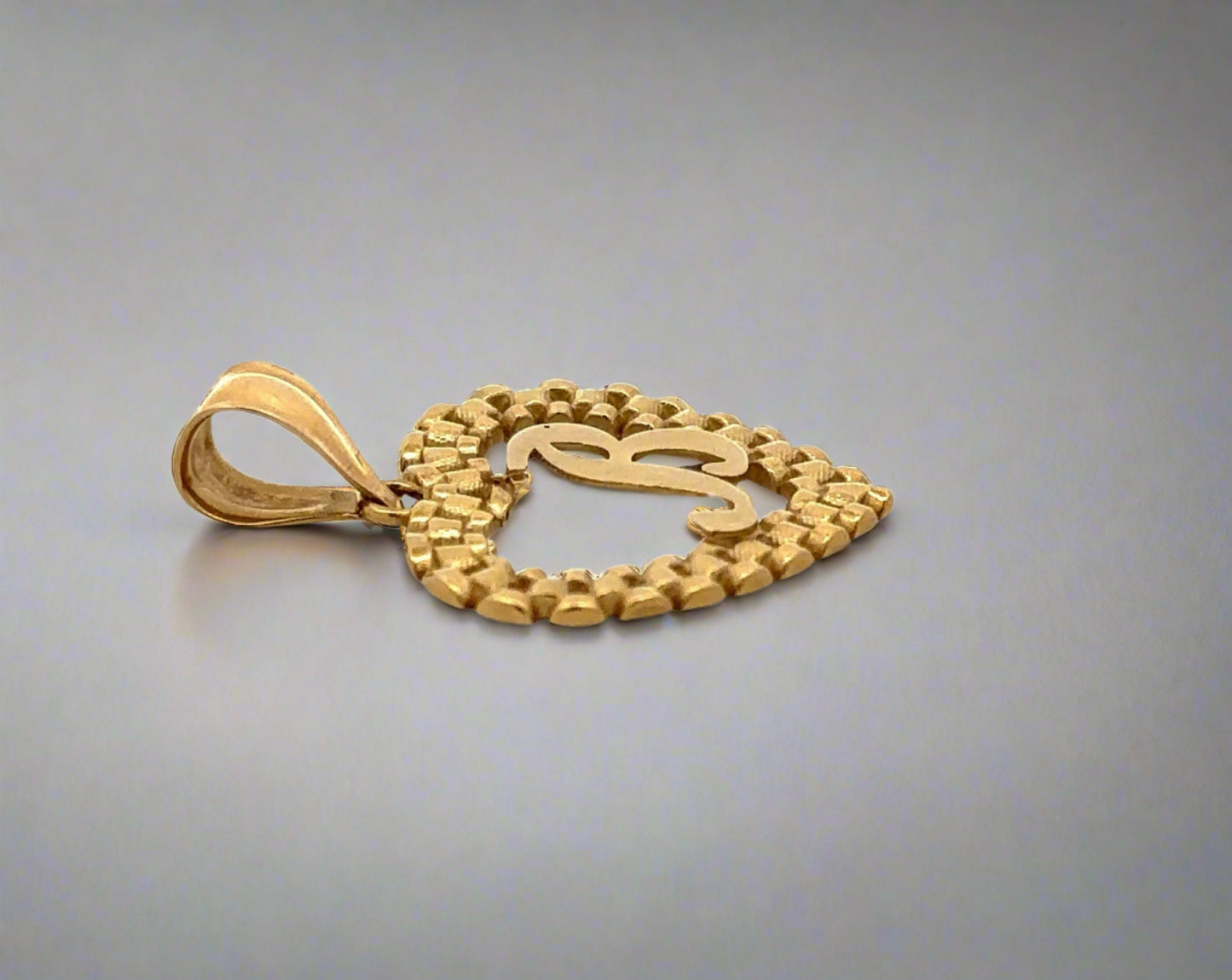 Side of B pendant