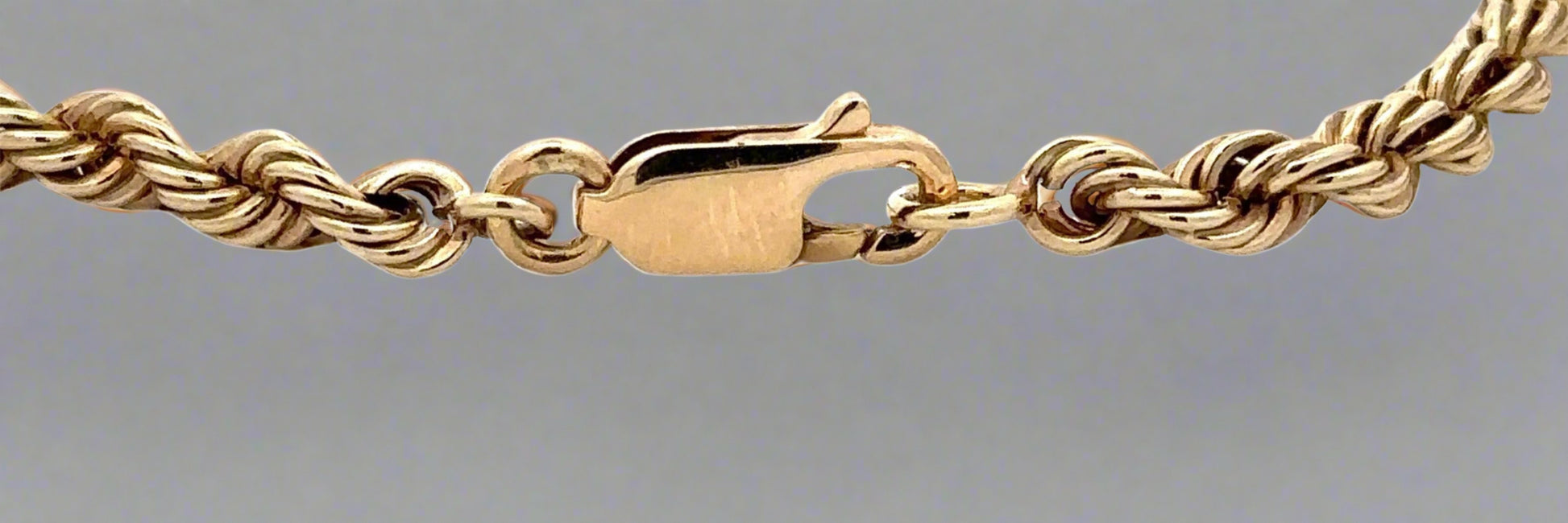 yellow gold lobster clasp