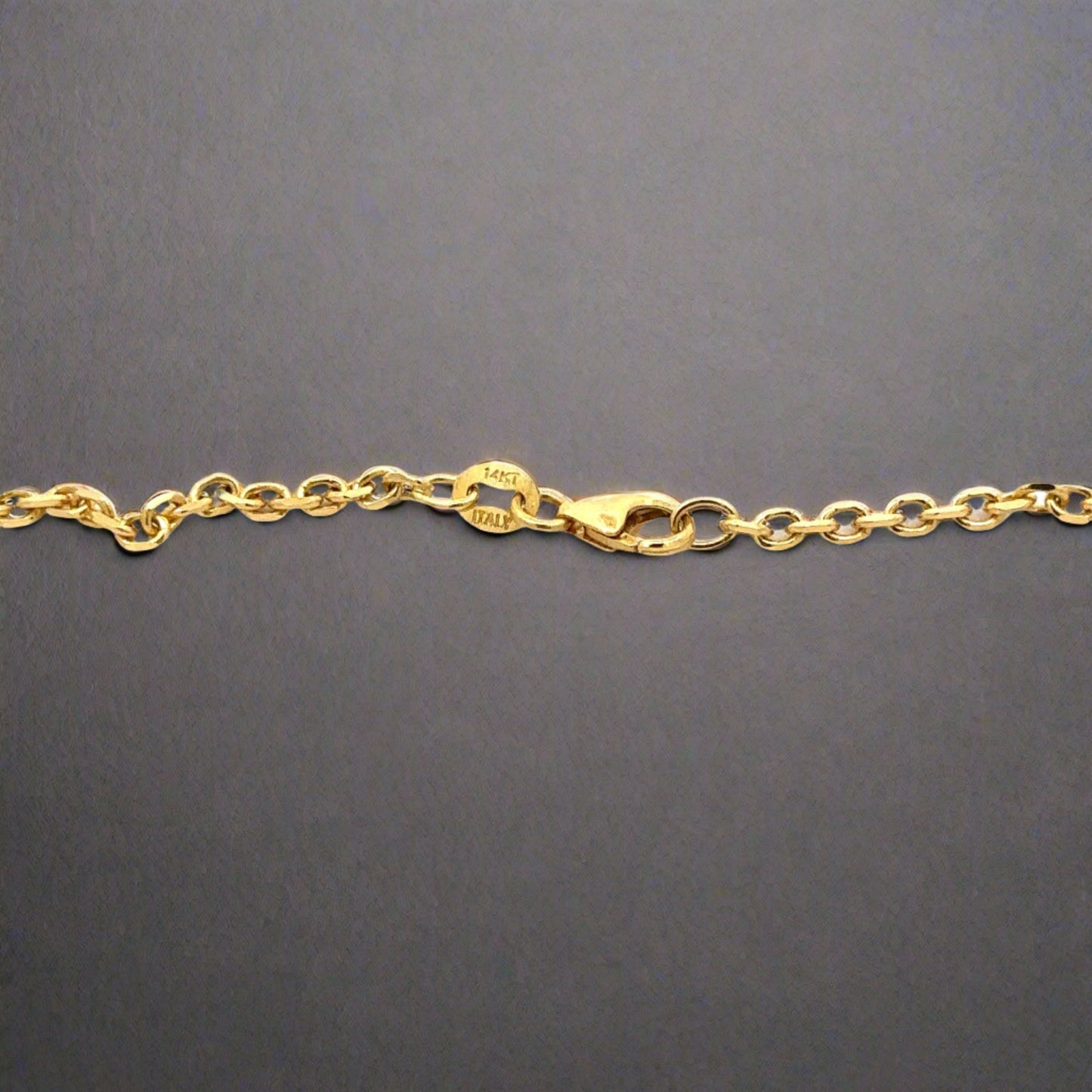 lobster clasp with 14K stamp