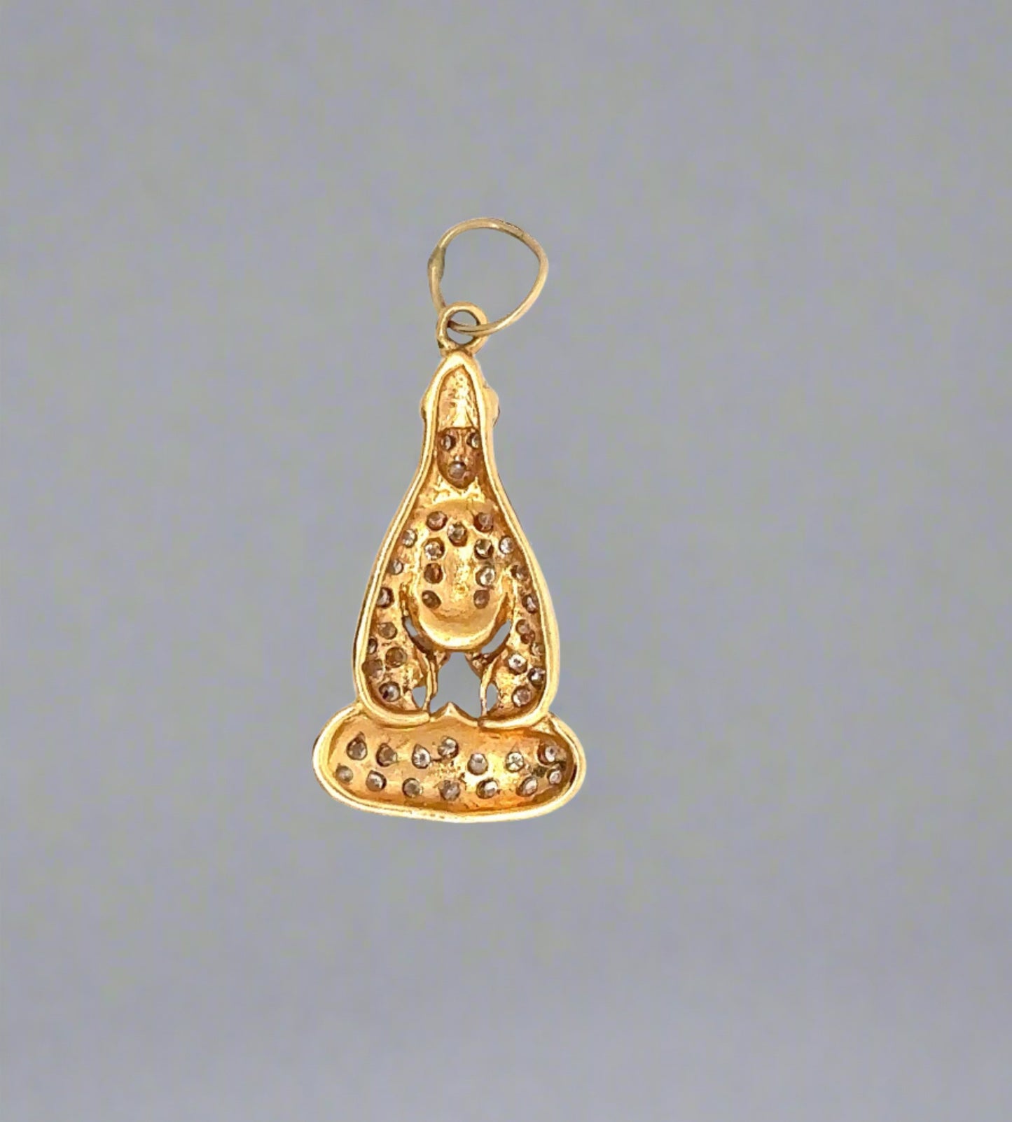 Back of pendant with open back