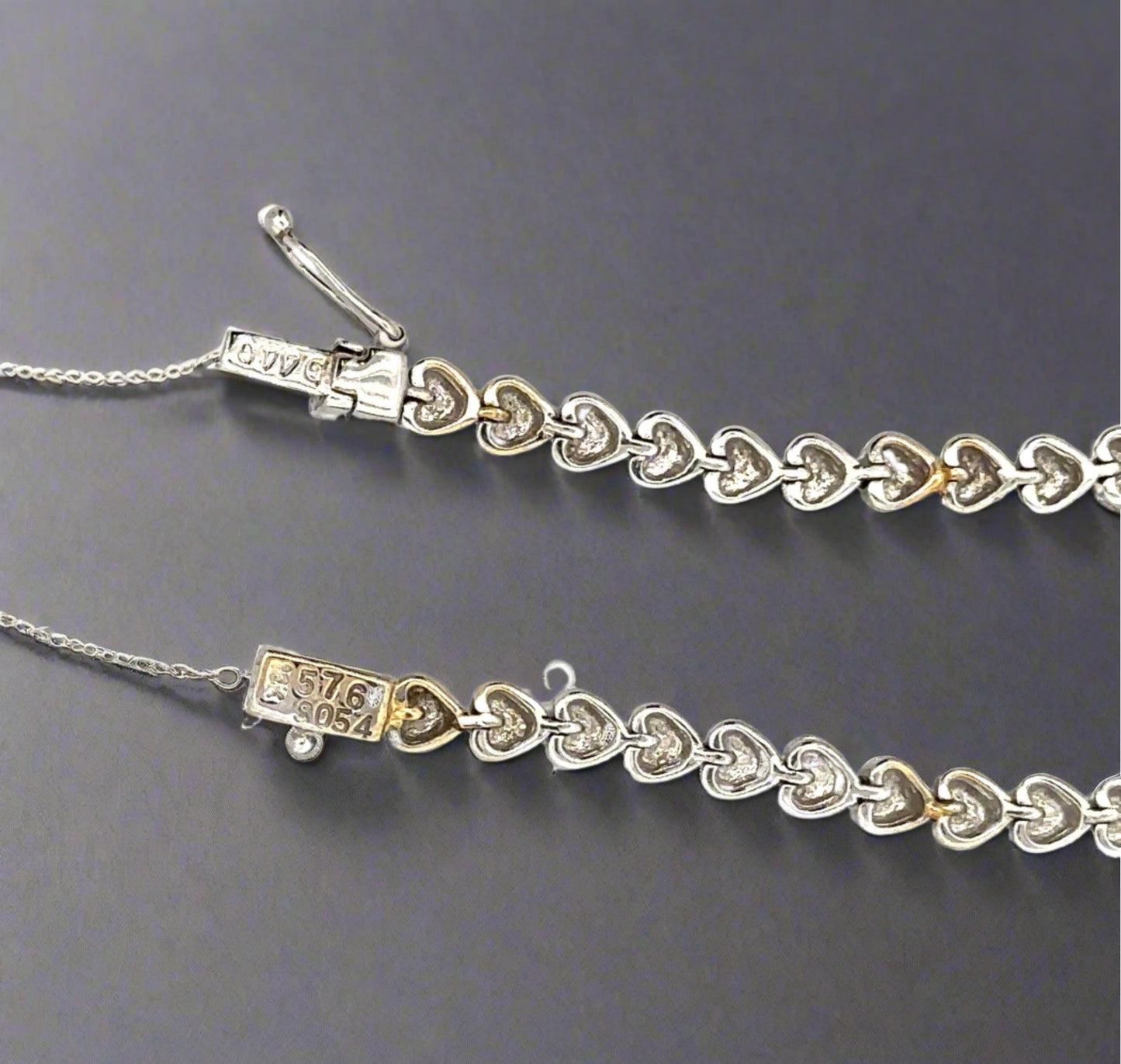 back of clasp with 576S054 stamp and D4.40 stamp