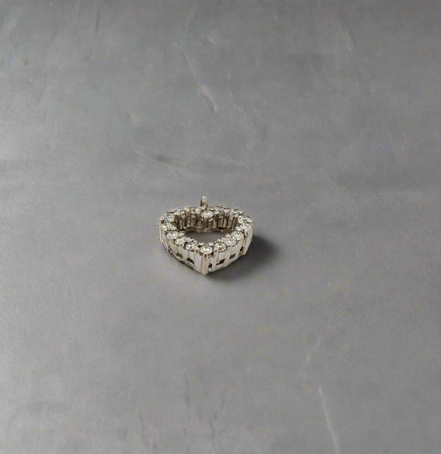 Bottom of heart pendant