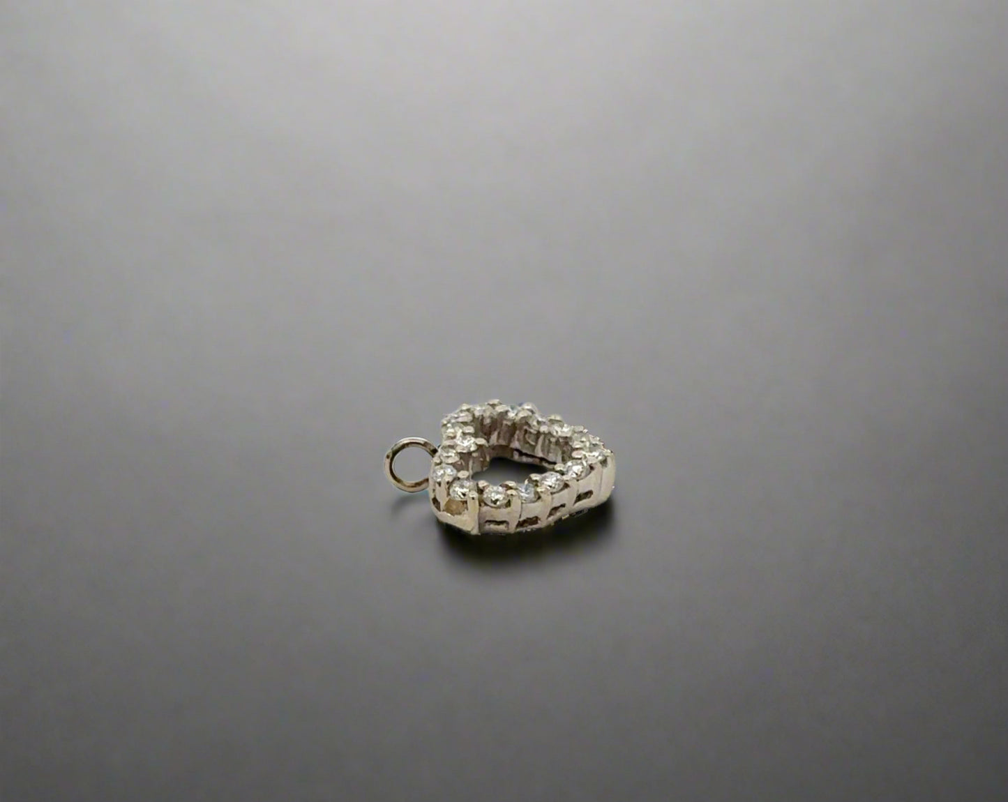 Side of heart pendant