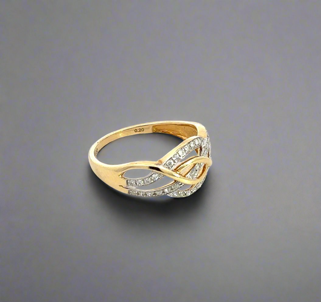 ".20" engraved inside ring