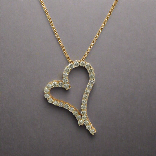 360 video of diamond necklace