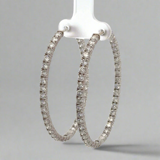 360 video of diamond hoops