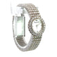 Diagonal front view of Austern + Paul diamond watch