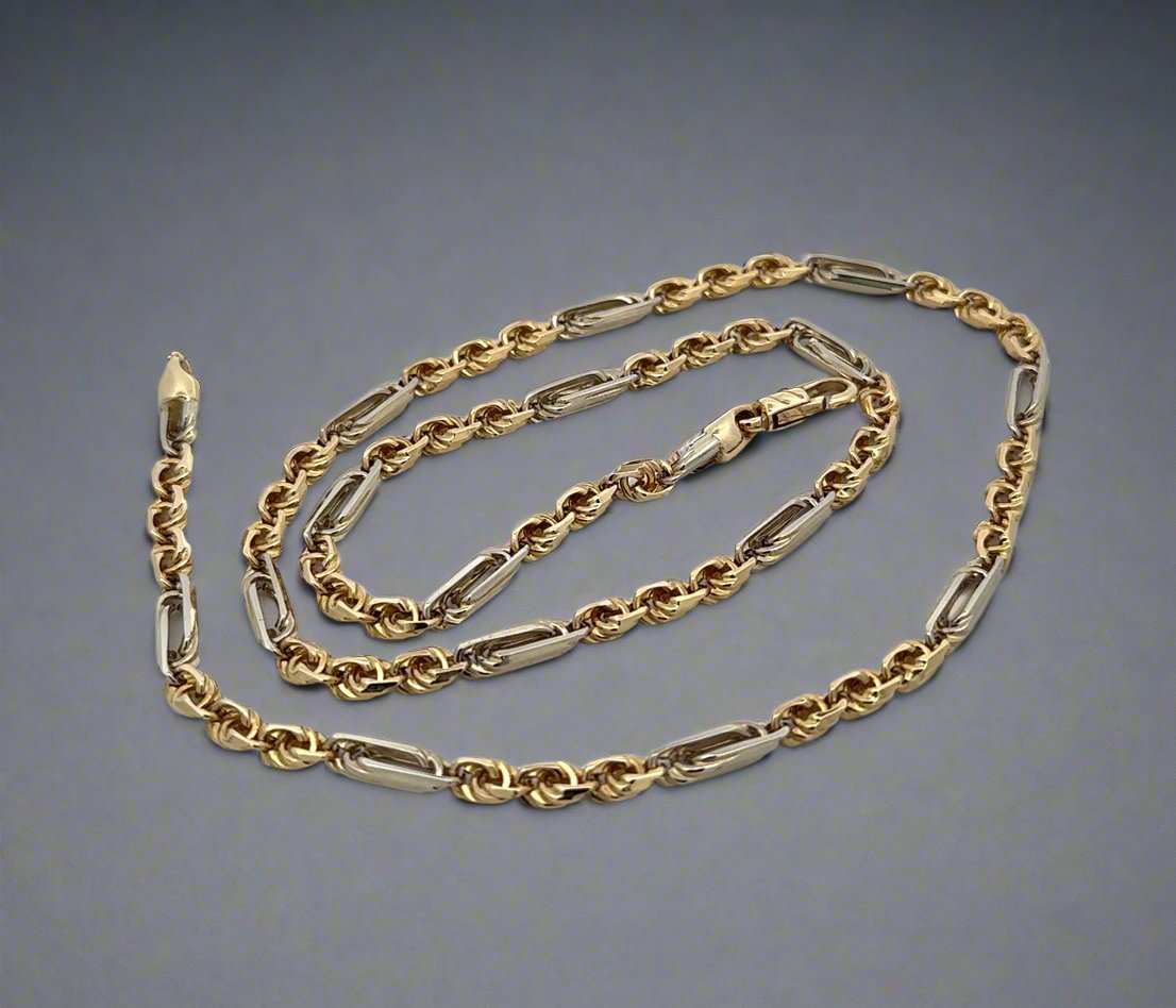 Photo of necklace lying down