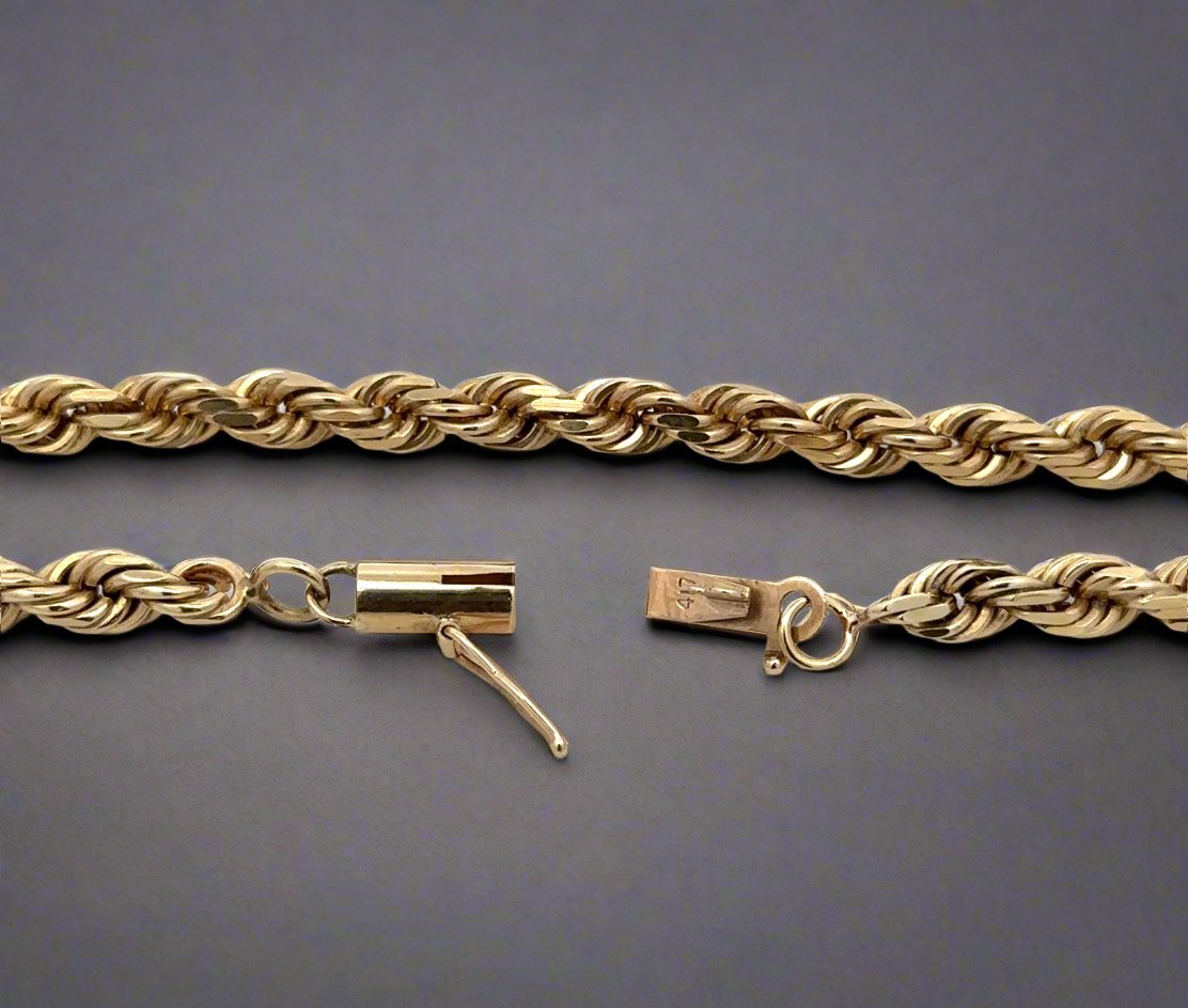 clasp with 10K stamp