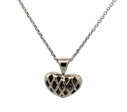 Back of necklace with 14K stamp