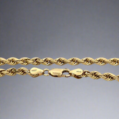 Lobster clasp with 14K stamp