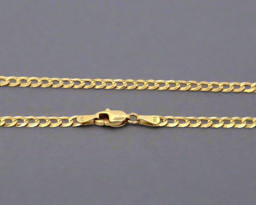 Lobster clasp with 14K stamp