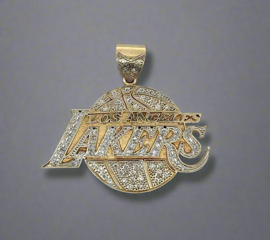 Front of Lakers pendant 