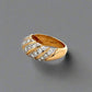 Side of ring with 14K engraved on inside