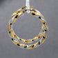 Twist hoops hanging