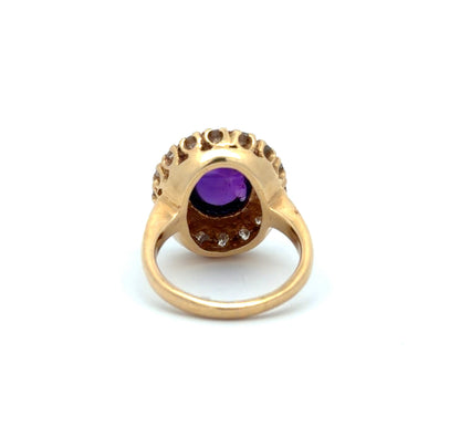 Back of yellow gold ring