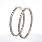 Back of white gold hoops