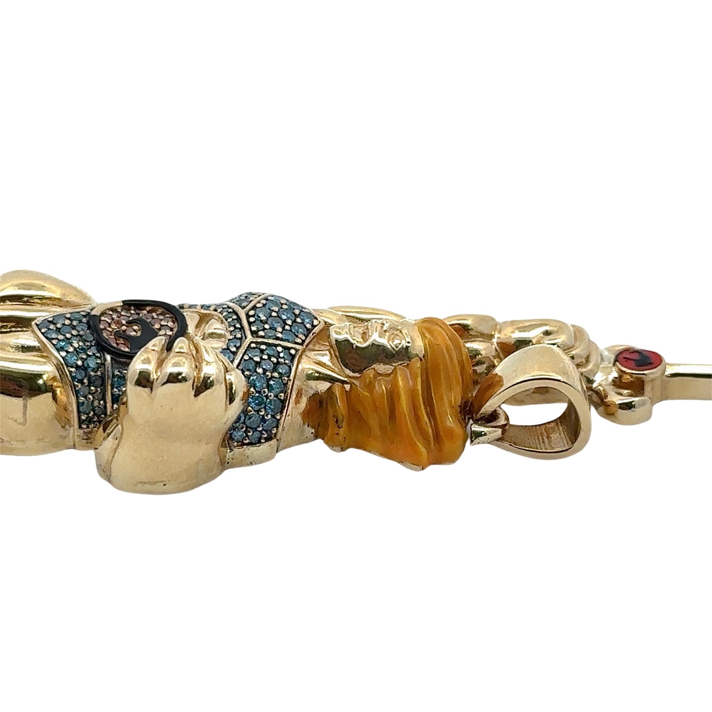 Close up of enamel wear