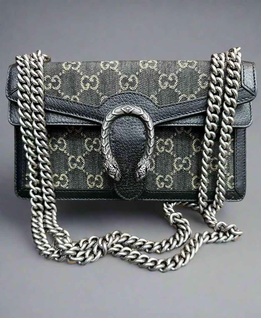 Front of Gucci purse