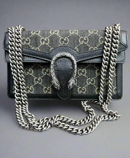 Front of Gucci purse