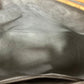 Grey interior of bag