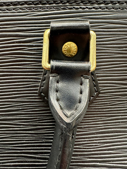 Gold hardware with scratches