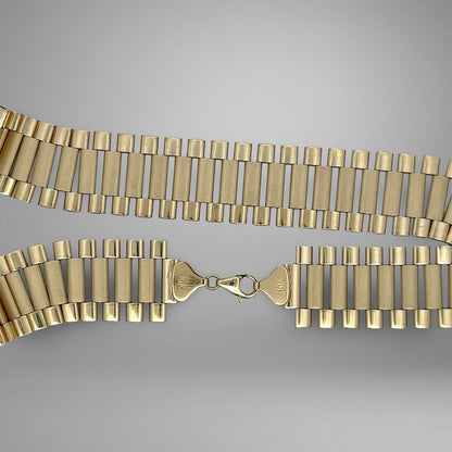 Gold chain with lobster clasp with 10K stamp