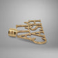 Gold All Cash pendant with 10K stamp on bail