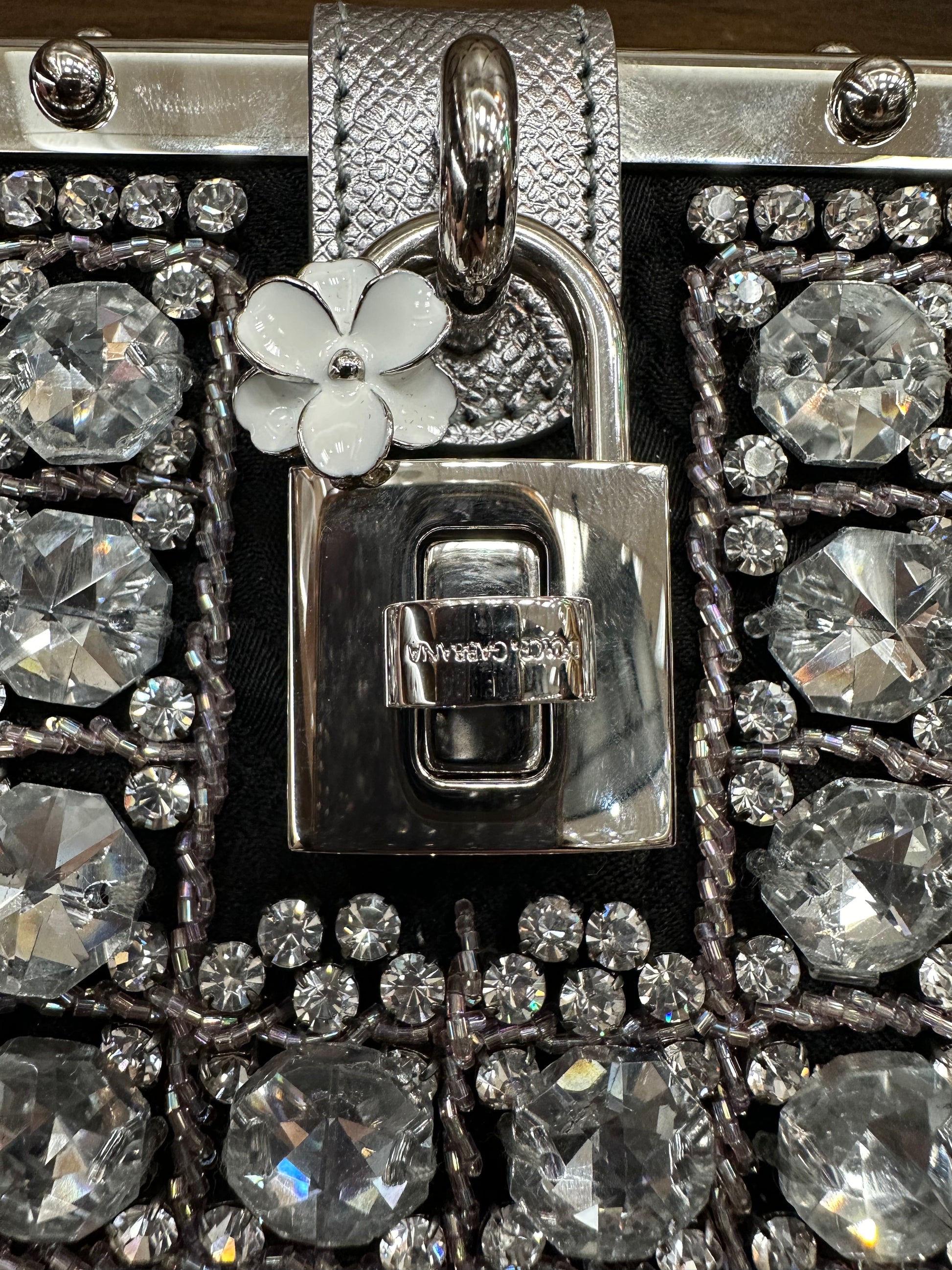 Close up of Dolce + Gabbana lock