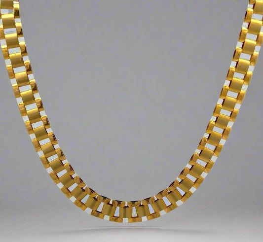 Front of rolex chain