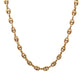 hanging yellow gold gucci link chain