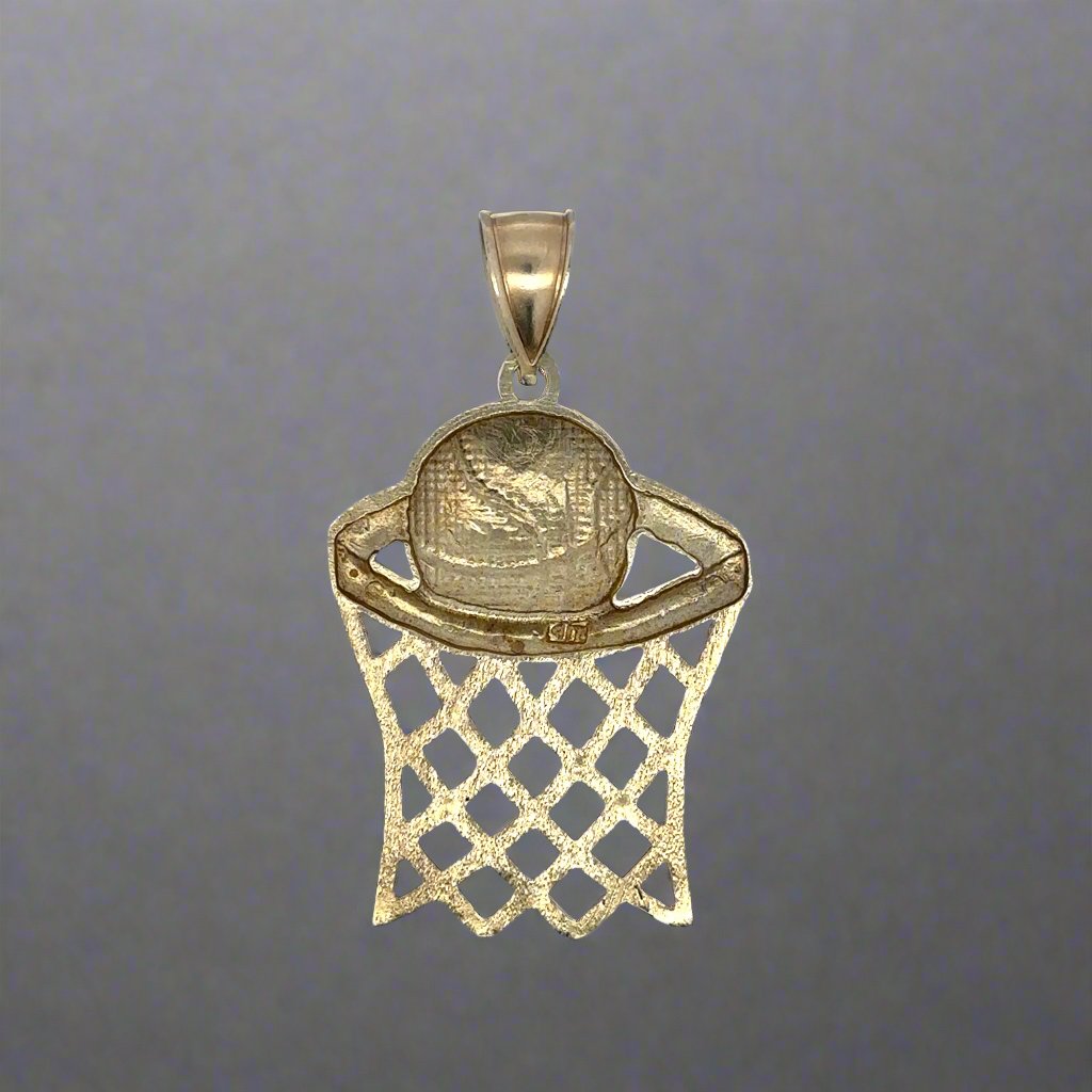 Back of pendant with 417 stamp