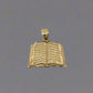 Front of open bible pendant