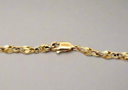 10k yellow gold lobster clasp