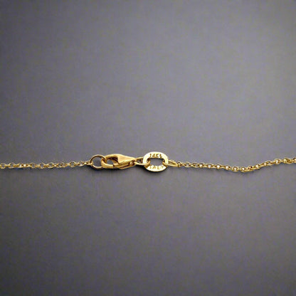 lobster clasp with 14k stamp