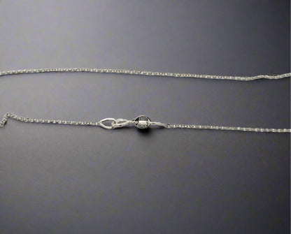 link chain with 14K stamp on spring ring clasp