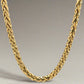 10K Yellow Gold 4.6mm 24.5” Round Unisex Franco Chain