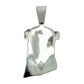 White gold pendant with IF logo for IF & Co on the back